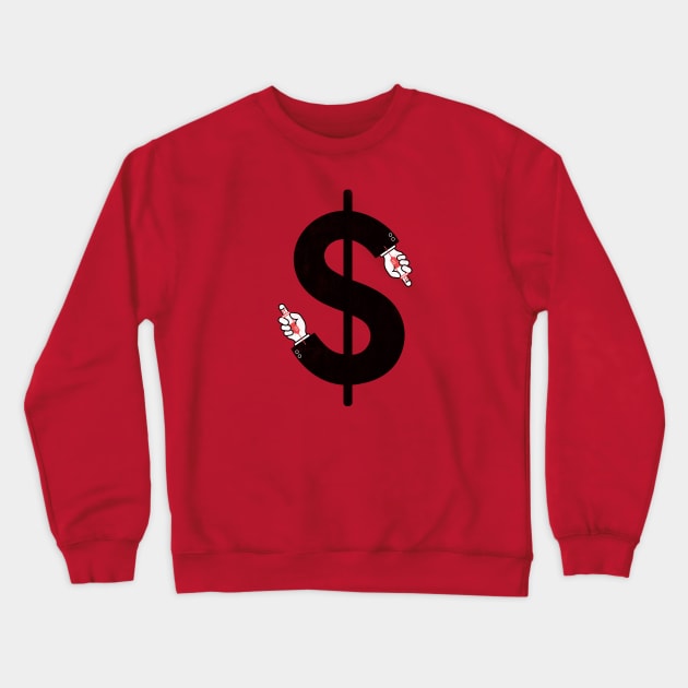 Cash Injection Crewneck Sweatshirt by netralica